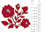 machine embroidery, patches and logo digitizing into dst pes emb